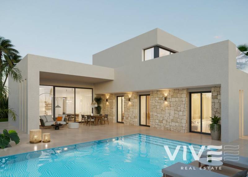 Detached Villa - Neubau - Aspe - Poligono 19