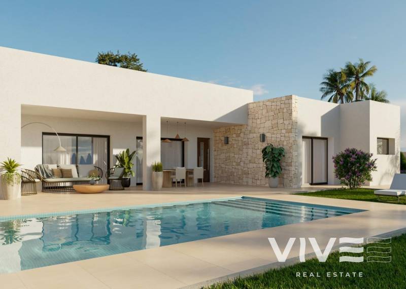 Detached Villa - Neubau - Aspe - Poligono 19