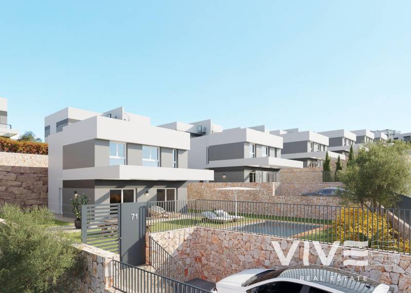 Detached Villa - New Build - Benidorm - Balcon de finestrat