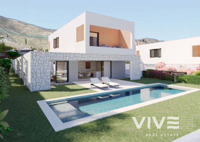 Detached Villa - New Build - Benidorm - Campana garden