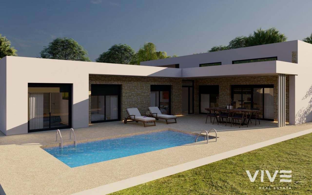 Detached Villa - New Build - Pinoso - REDSP-76612