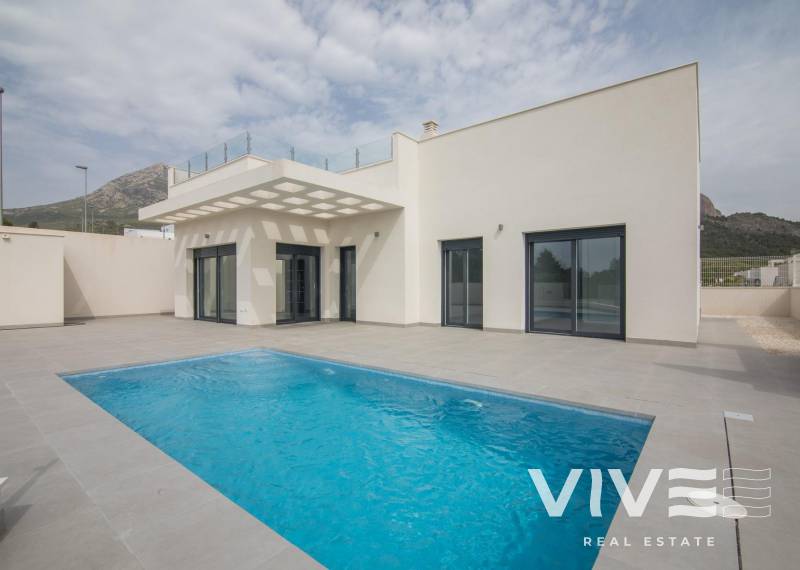 Detached Villa - New Build - Polop - Alberca