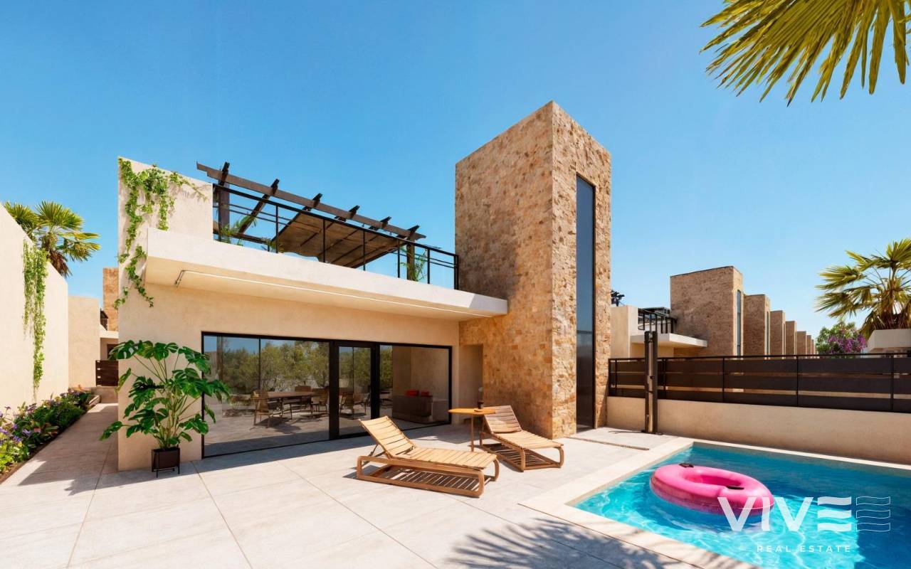 Detached Villa - Nueva construcción  - Fuente Alamo - 76405