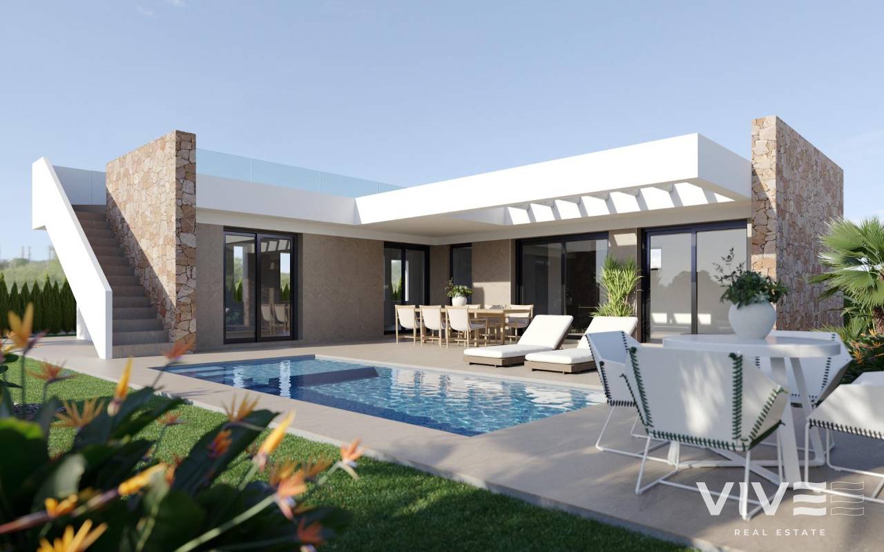 Detached Villa - Nyproduktion - Fuente Alamo - REDSP-40472