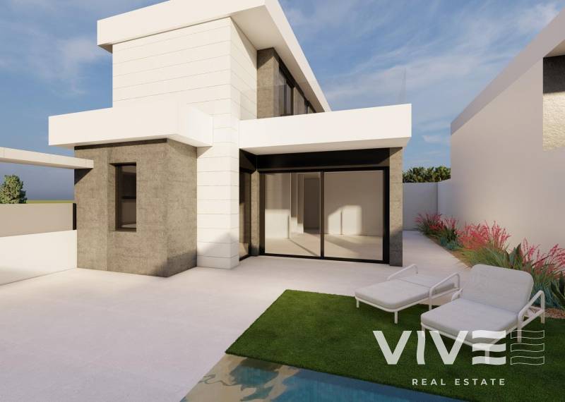 Detached Villa - Nyproduktion - Pilar de la Horadada - pueblo