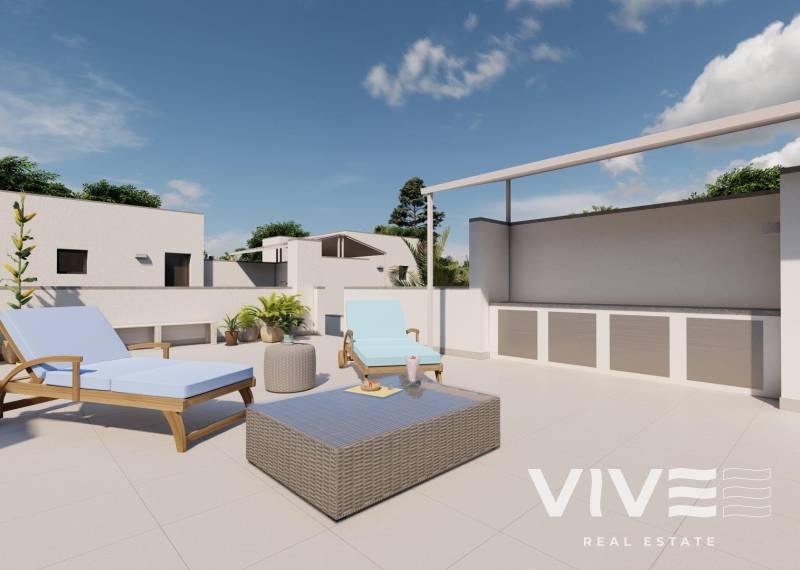Detached Villa - Nyproduktion - Torre Pacheco - Roldán