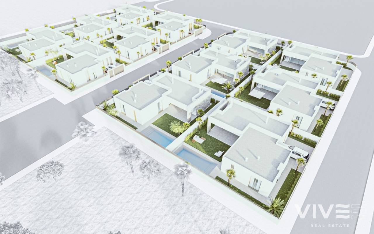 Nyproduktion - Detached Villa - Cartagena - Mar de Cristal