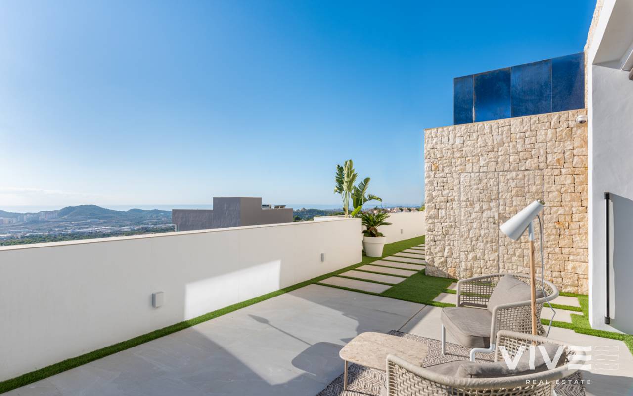 Nyproduktion - Villa - Benidorm - Sierra cortina, Benidorm