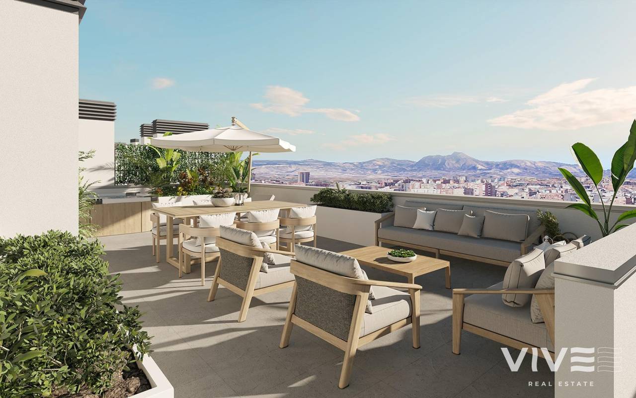 Penthouse - Neubau - Alicante - 12988