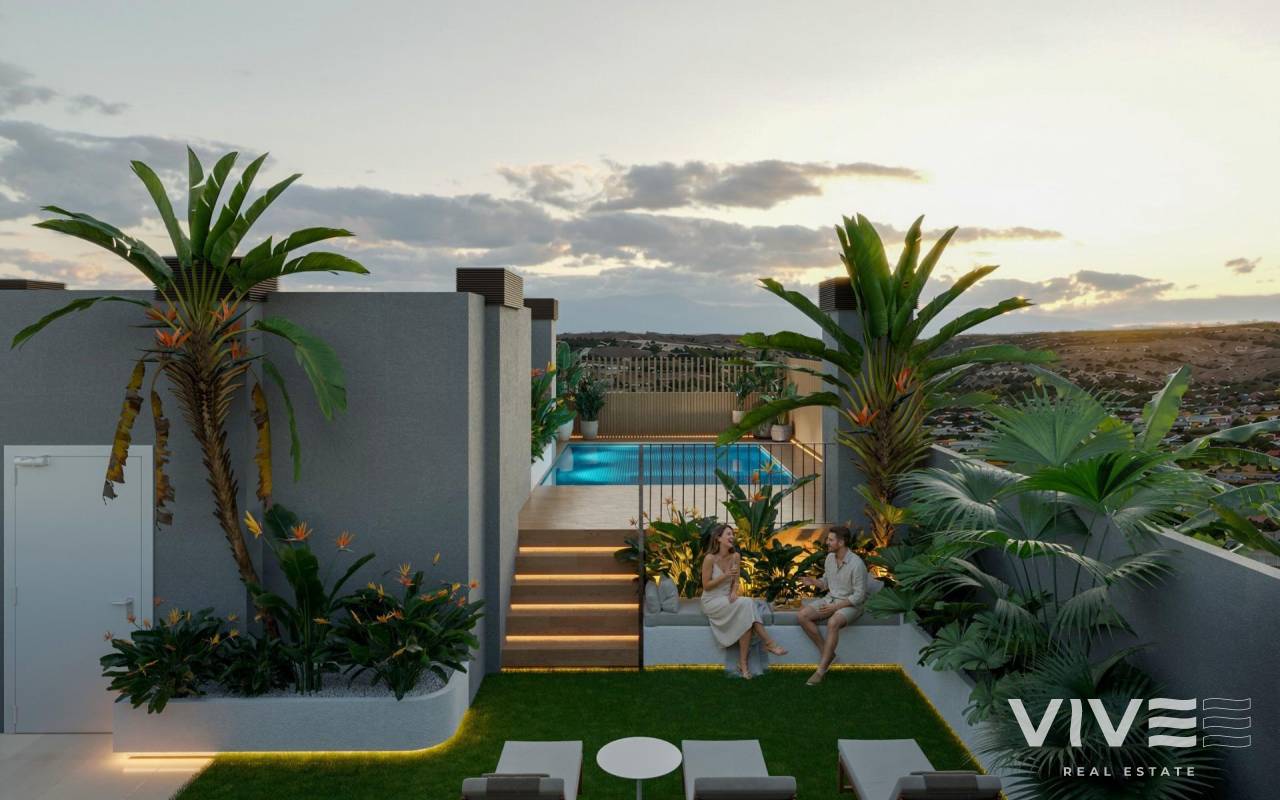 Penthouse - Nyproduktion - Santa Pola - 40533