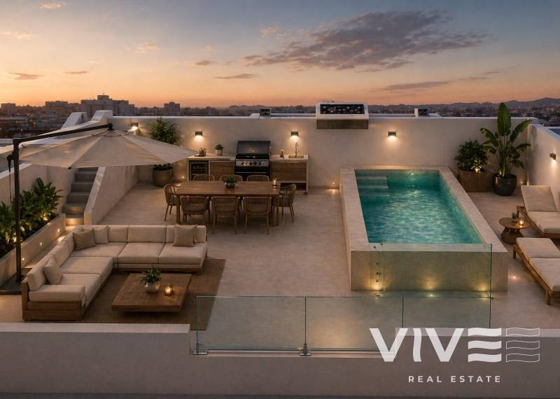 Penthouse - Nyproduktion - Villajoyosa - Cala de Finestrat