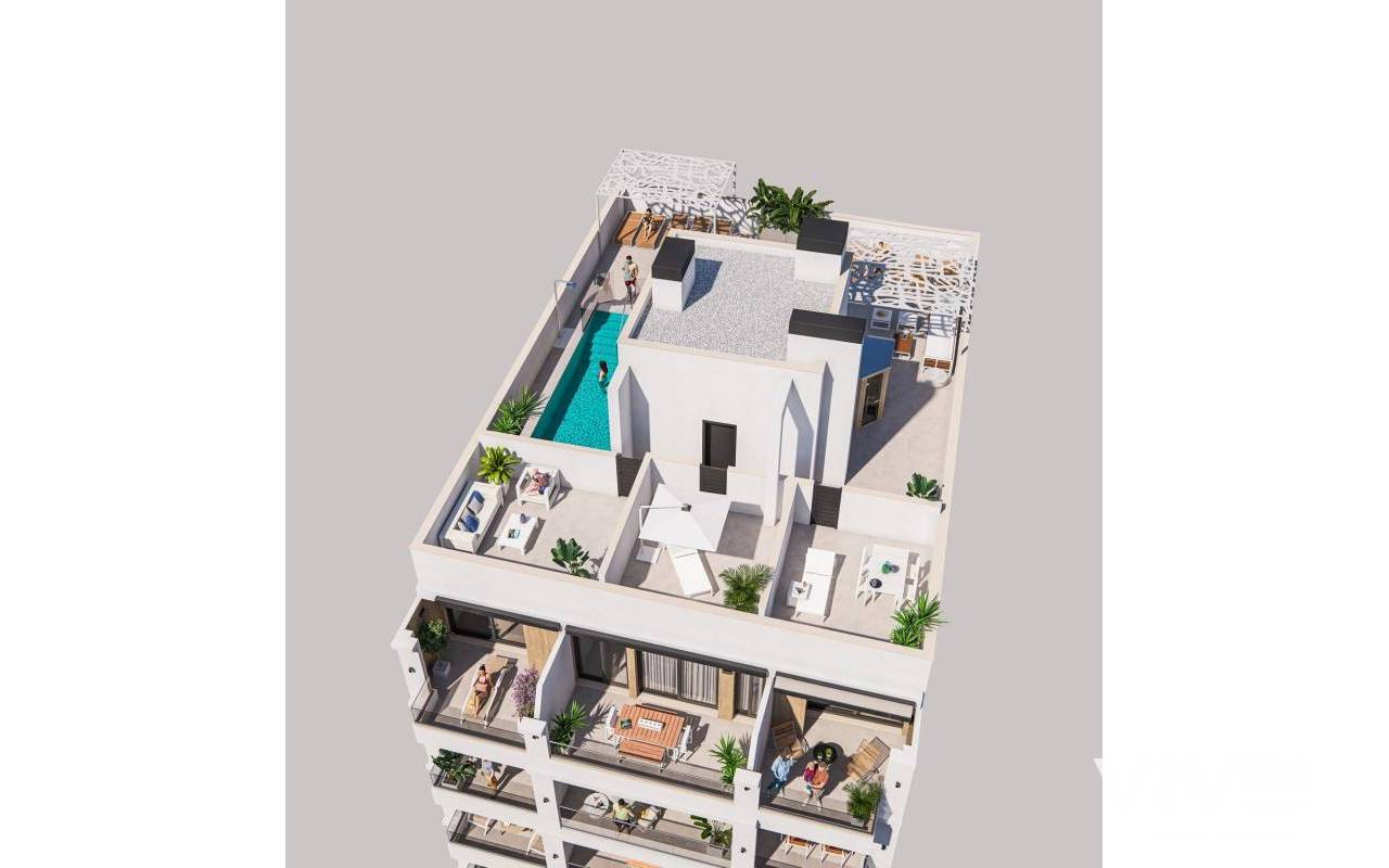 Penthouse - Rynek pierwotny - Torrevieja - 72008