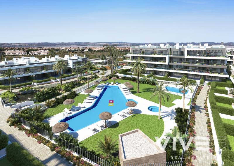 Takvåning - Nyproduktion - Torrevieja - La Hoya Lagoons Village