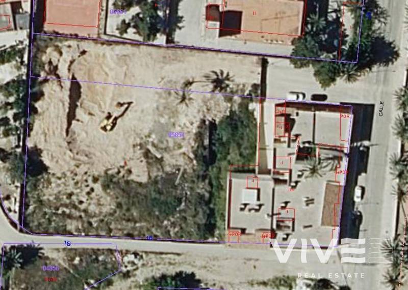 Trädgård/Tomt - Försäljning  - Orihuela Costa - Barrio del Palmeral