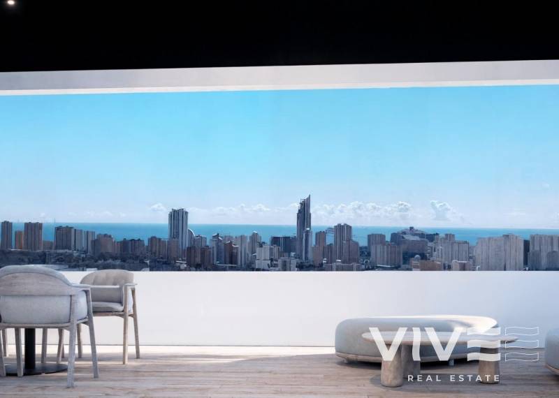 Penthouse - New Build - Benidorm - Balcon de finestrat