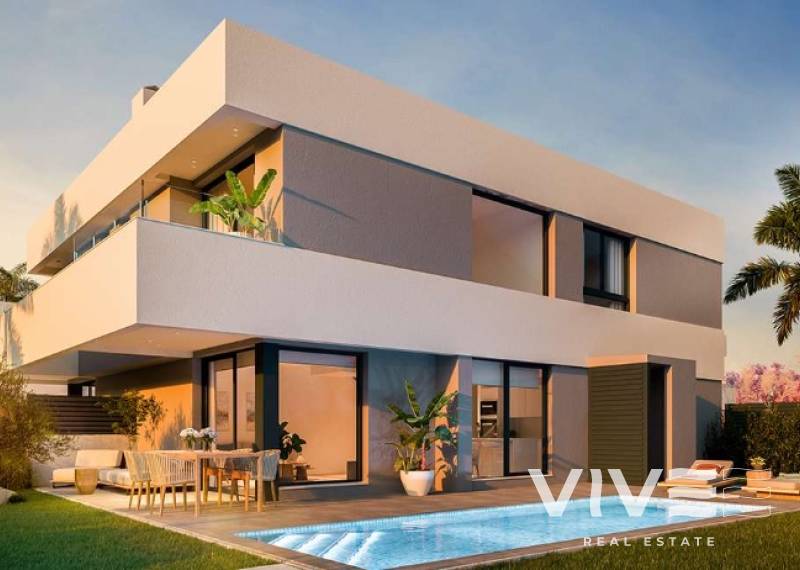 Semi - Detached Villa - New Build - Alicante - Alicante