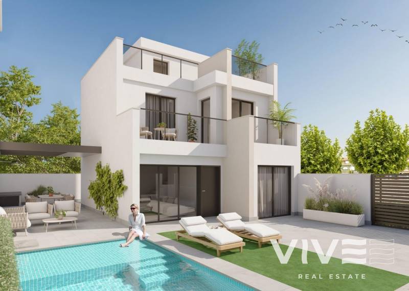 Detached Villa - New Build - Los Alcázares - Playa la Atascadera